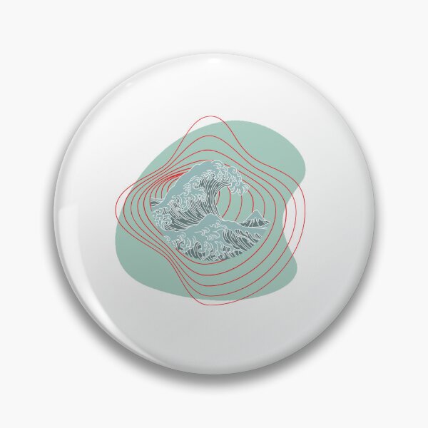 Item preview, The great wave abstract designed and sold by jpn insprd.