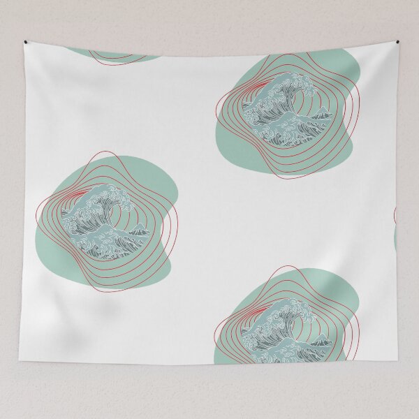 Item preview, The great wave abstract designed and sold by jpn insprd.