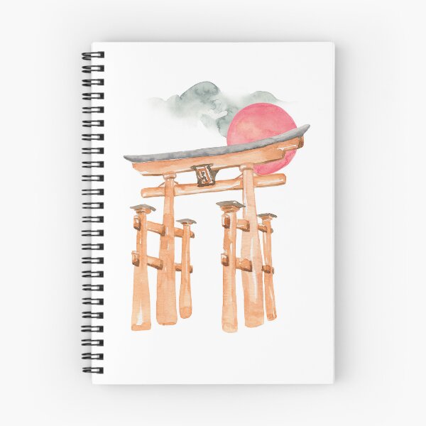Item preview, Japan torii watercolour  designed and sold by jpn insprd.