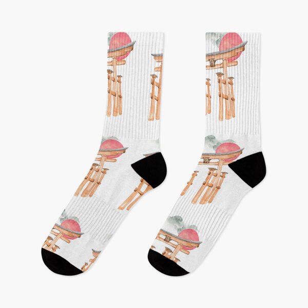 Item preview, Japan torii watercolour  designed and sold by jpn insprd.