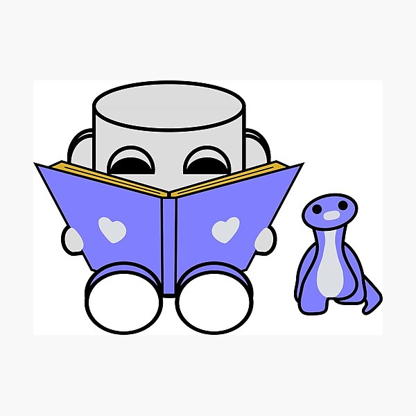 Item preview, Popo Yo & Rawr Love to Read: O'BABYBOT Toy Robot 1.0 designed and sold by Carbon-Fibre Media.