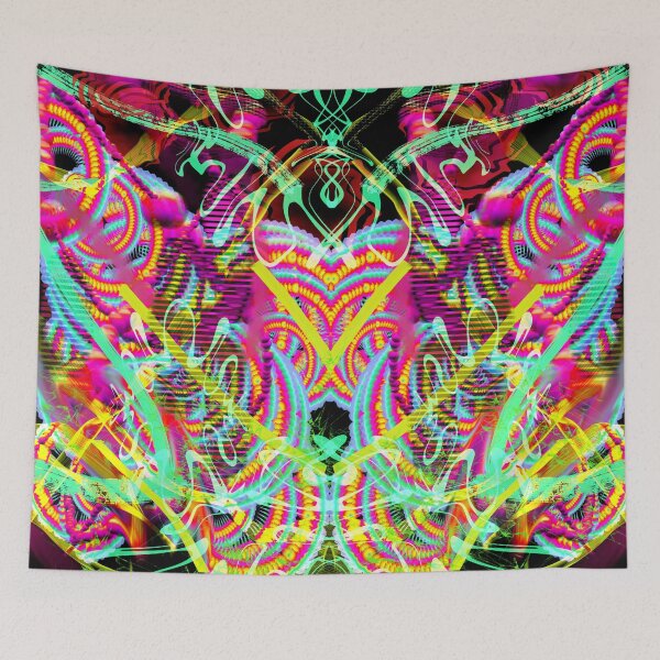 Item preview, Abstract Symmetry 1 (Psychedelic Trippy) designed and sold by Discordant Dreams Art.