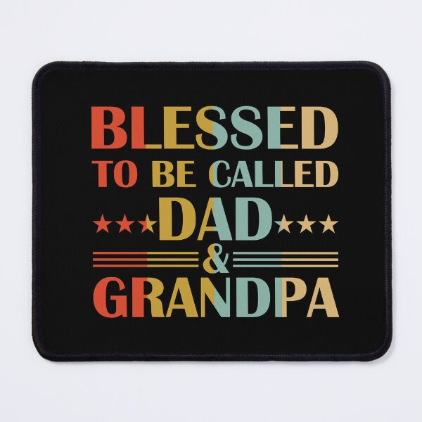 Item preview, Blessed To Be Called Dad And Grandpa Fathers Day matching family designed and sold by Sasikharn.