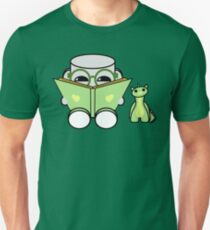 Yobo Yo & Deeogee Love to Read: O'BABYBOT Toy Robot 1.0 Unisex T-Shirt