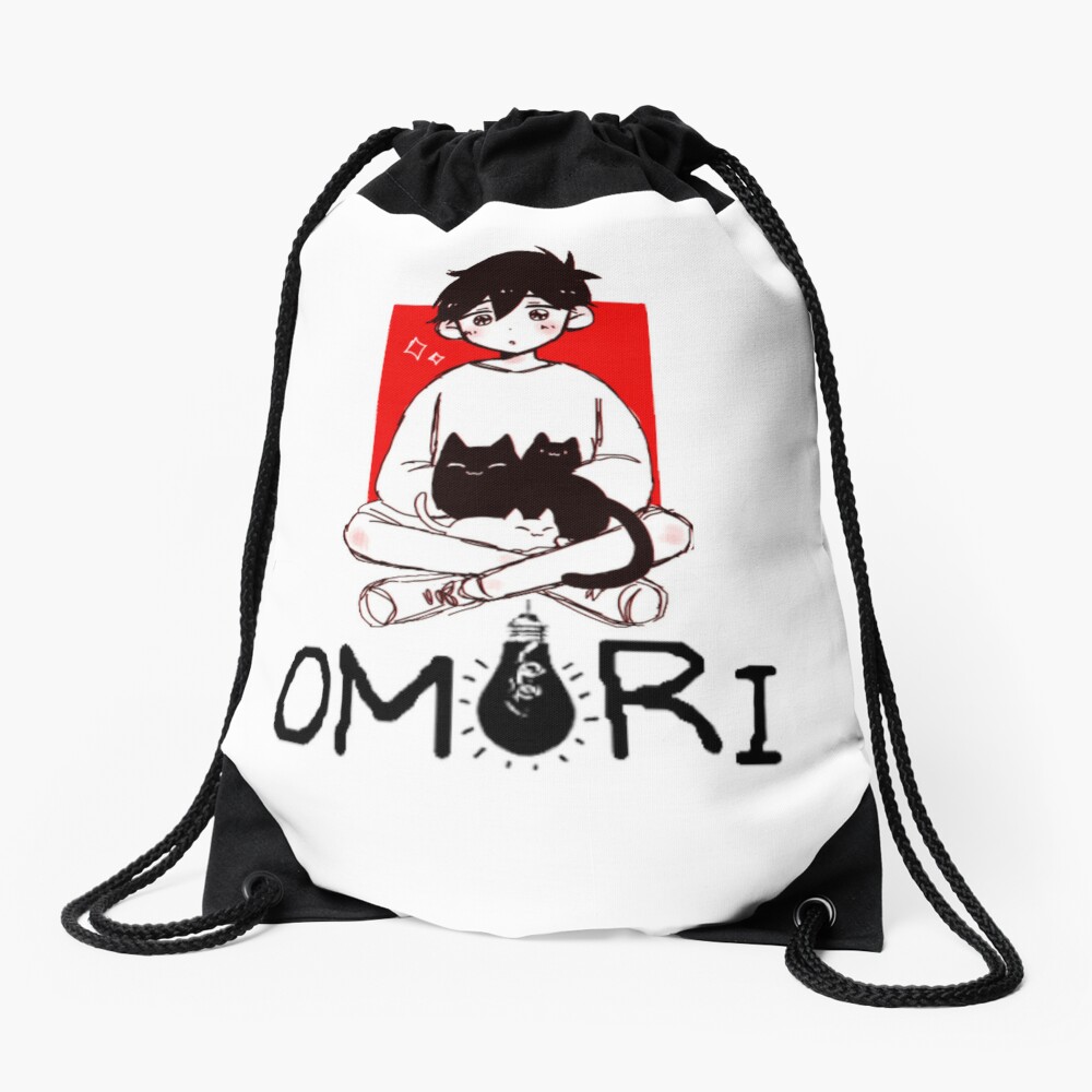 Omori Plush Drawstring Bag for Sale by CassidysArt