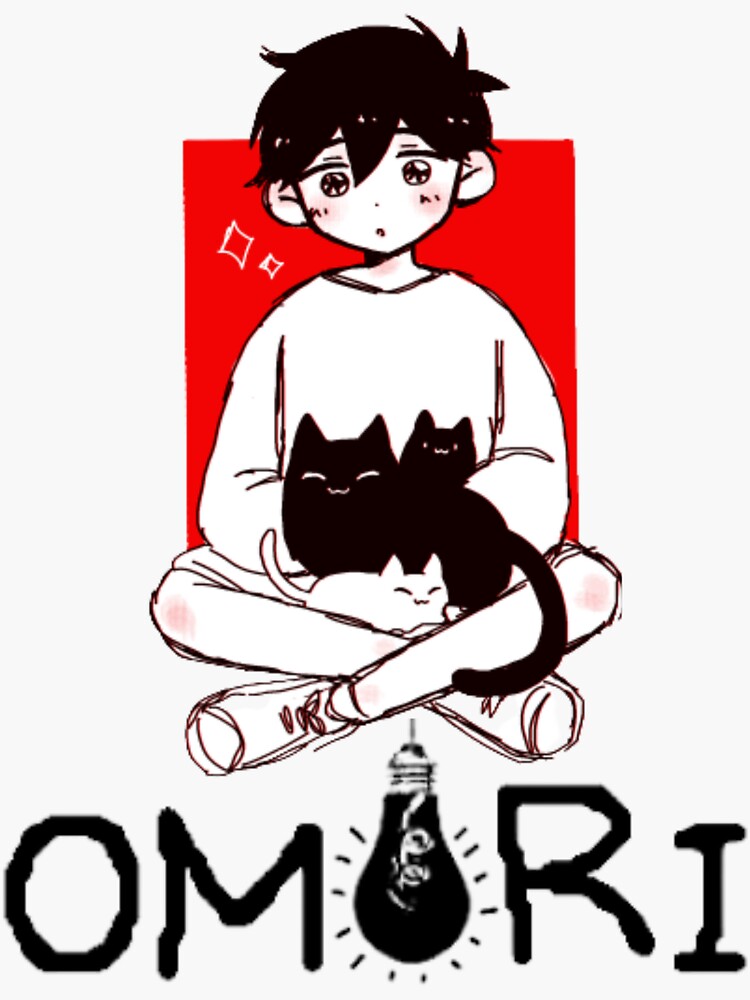 Chibi Sprites (Omori) - Omori - Sticker