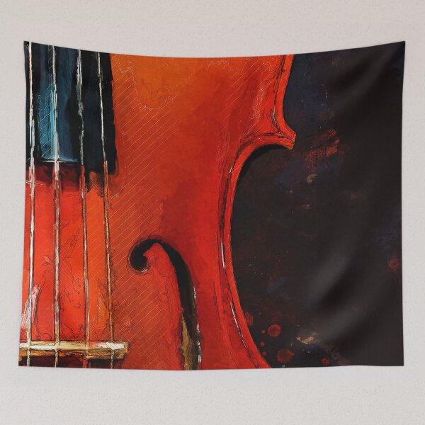 Item preview, Violin watercolor music art #violin designed and sold by JBJart.