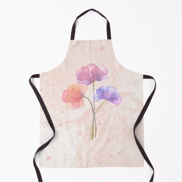 Item preview, A beautiful pastel water color design.... a trio of poppies designed and sold by ditzy-designs.
