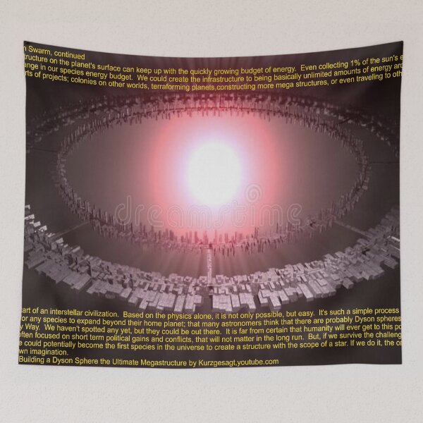 Item preview, Dyson Swarm 4 Art designed and sold by Alicefish.