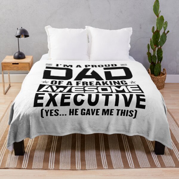 Item preview, I’m A Proud Dad Of A Freaking Awesome executive, Funny Dad Shirt, Dad Of executive Shirt, Dad Gifts, Christmas Gifts For Dad designed and sold by xlnv.