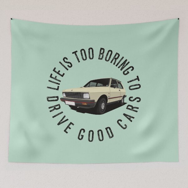 Item preview, Life is too boring to drive good cars - Zastava Koral - Yugo - EU-model designed and sold by knappidesign.
