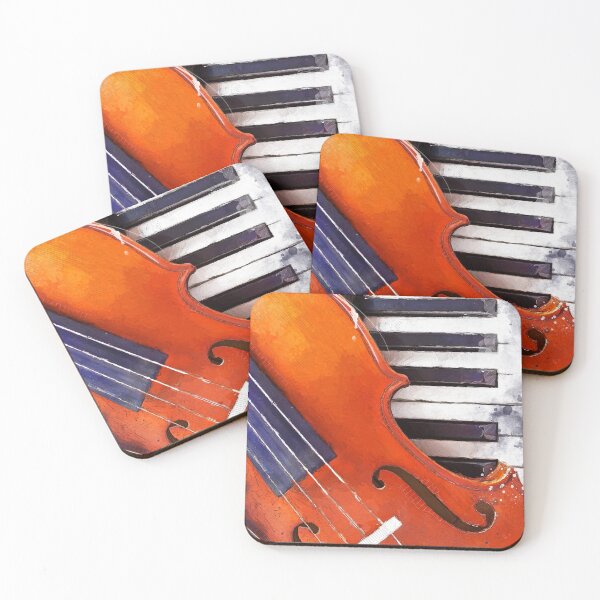 Item preview, Violin and piano watercolor music art #violin #piano designed and sold by JBJart.
