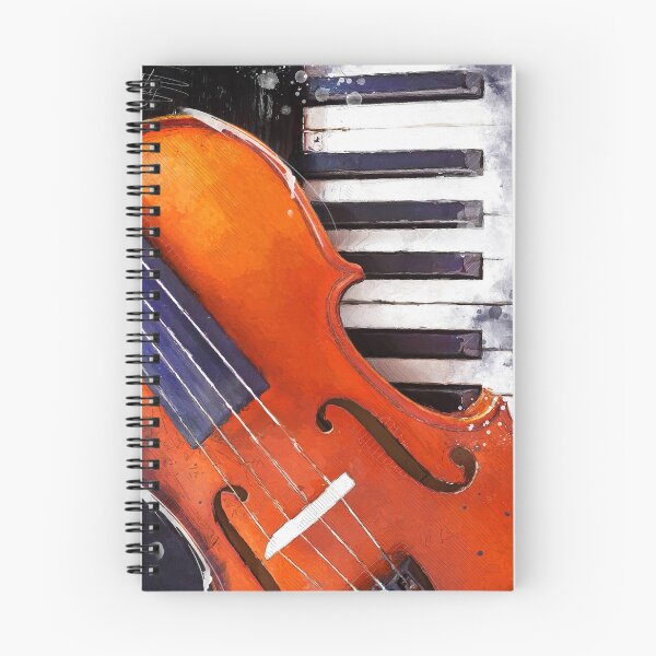 Artikelvorschau, Geigen- und Klavieraquarell-Musikkunst #violin #piano entworfen und verkauft von JBJart.