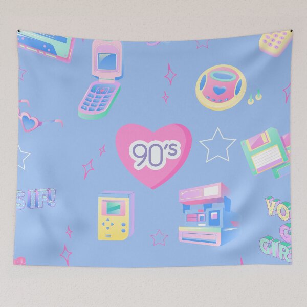 Item preview, Patrón de los 90 designed and sold by RetroRoomInc.