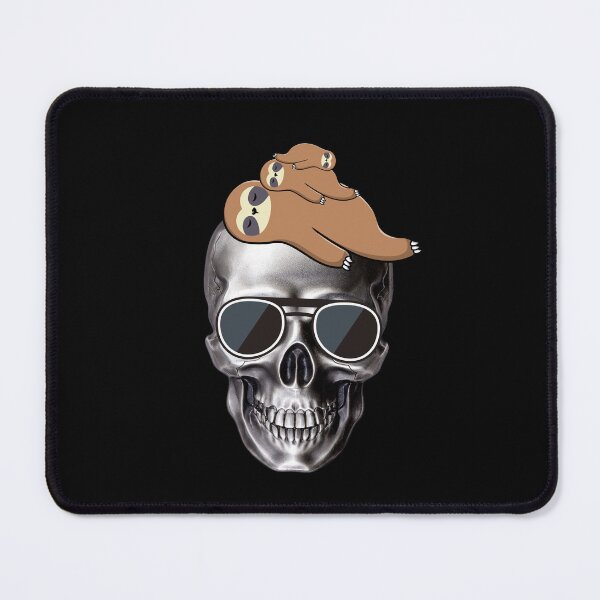 Item preview, Sloth sleeps on the skull designed and sold by The Love Quill.