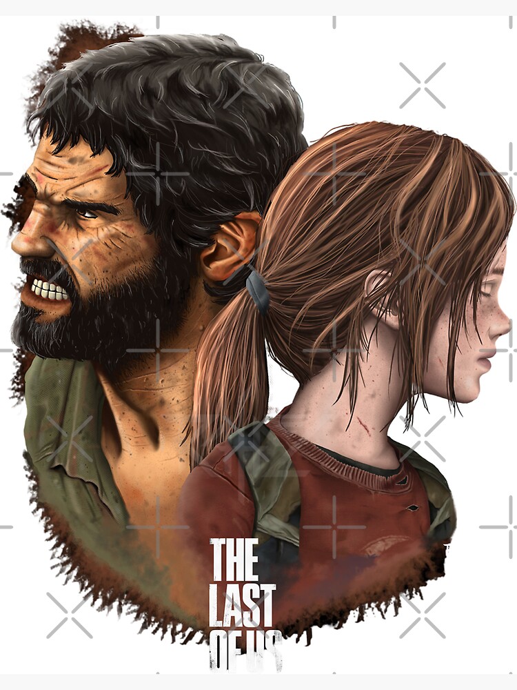 Joel And Ellie Going To The Moon Wallpaper 4K - The Last Of Us 2 Magnet  for Sale by AllAboutTlou