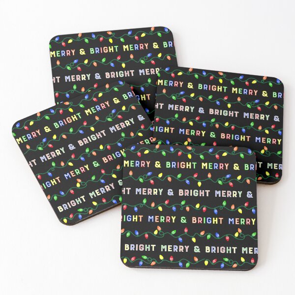 Item preview, Merry and Bright - Multi Colored Christmas Lights designed and sold by WickedRefined - Nicole Demereckis.