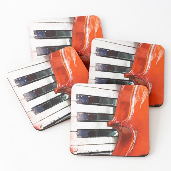 Item preview, Violin and piano watercolor music art #violin #piano designed and sold by JBJart.