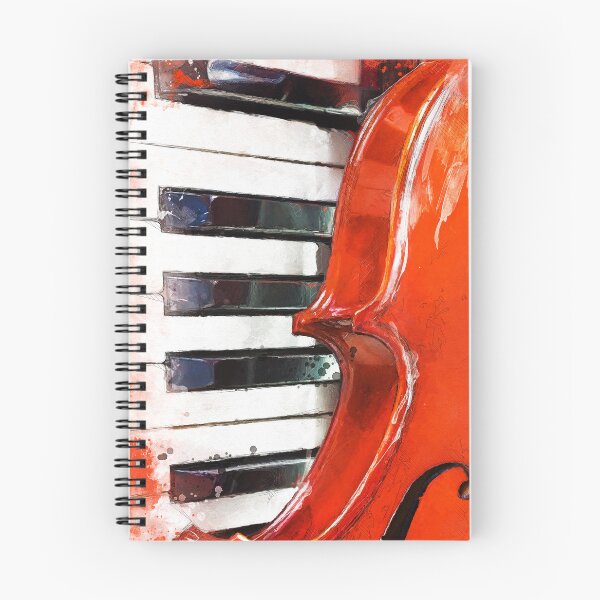 Artikelvorschau, Geigen- und Klavieraquarell-Musikkunst #violin #piano entworfen und verkauft von JBJart.