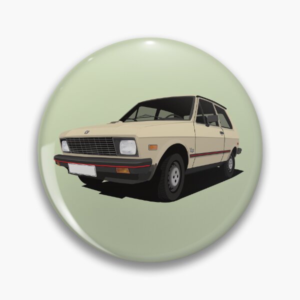 Artikelvorschau, Yugo Auto - beige - US-Version entworfen und verkauft von knappidesign.