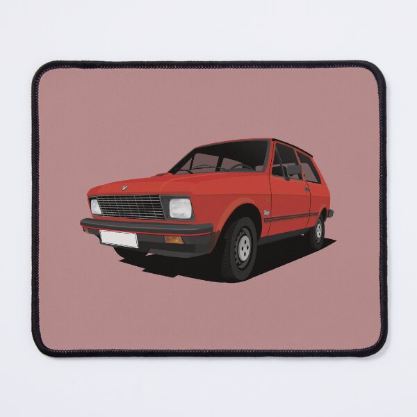 Aperçu de l'œuvre Zastava Koral - Yugo - rouge - Version européenne créée et vendue par knappidesign.
