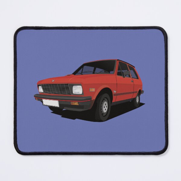 Item preview, Yugo car - red - US version designed and sold by knappidesign.