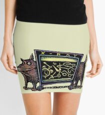 Dog in X-Rax Shows Things He's Eaten Mini Skirt