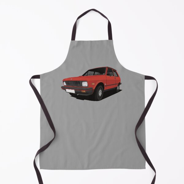 Item preview, Yugo car - red - US version designed and sold by knappidesign.