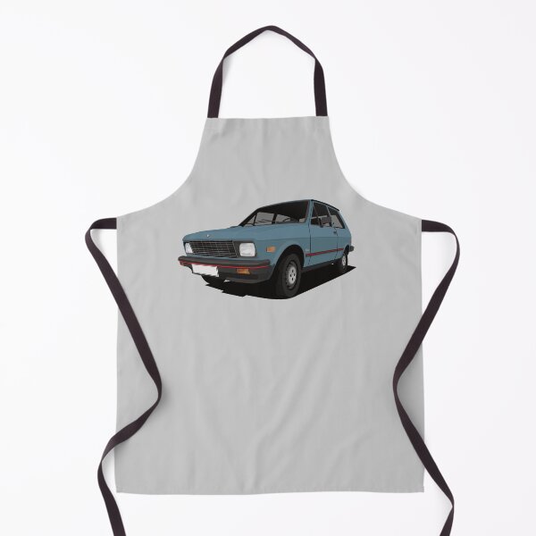 Item preview, Yugo car - blue - US version designed and sold by knappidesign.