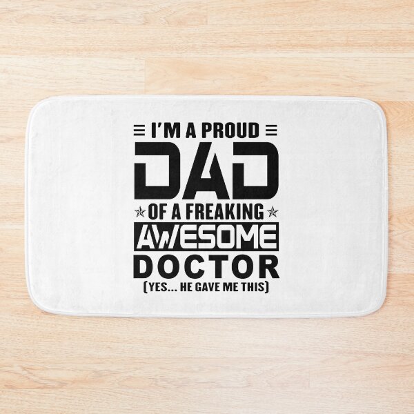 Item preview, I’m A Proud Dad Of A Freaking Awesome doctor, Funny Dad Shirt, Dad Of doctor Shirt, Dad Gifts, Christmas Gifts For Dad designed and sold by xlnv.