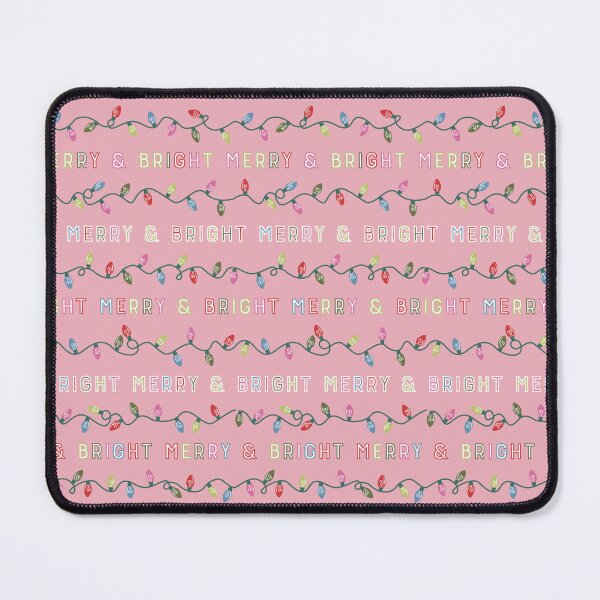 Item preview, Merry and Bright - Pink - Christmas Lights designed and sold by WickedRefined - Nicole Demereckis.
