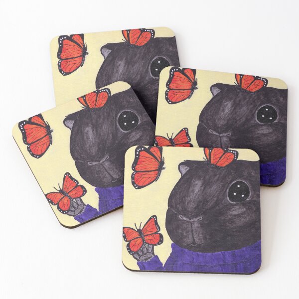 Item preview,  A Guinea Pig and her Butterflies designed and sold by Guinea Pigs and Books.