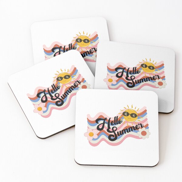 Item preview, Hello Summer Cute Retro  designed and sold by HappyLifeCreate.