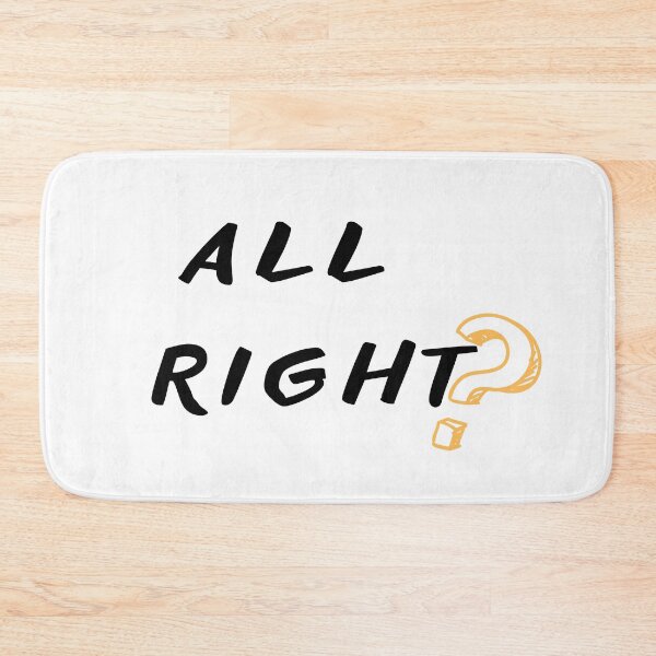 Item preview, All right? Funny sticker designed and sold by Monlin.