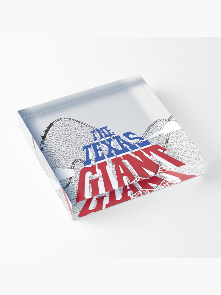 Thumbnail 3 of 5, Acrylic Block, The Texas Giant designed and sold by carowindsfanson.