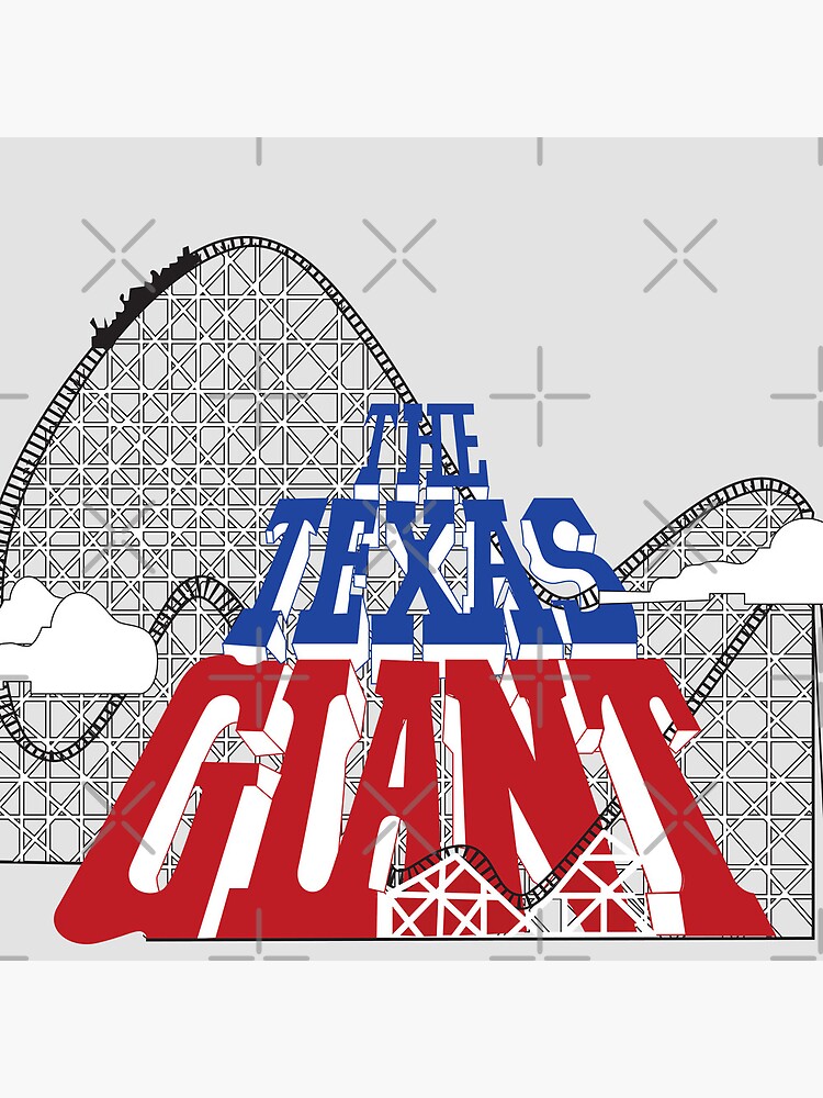 Thumbnail 5 of 5, Acrylic Block, The Texas Giant designed and sold by carowindsfanson.