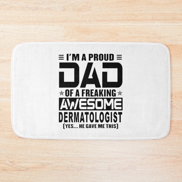 Item preview, I’m A Proud Dad Of A Freaking Awesome dermatologist, Funny Dad Shirt, Dad Of dermatologist Shirt, Dad Gifts, Christmas Gifts For Dad designed and sold by xlnv.