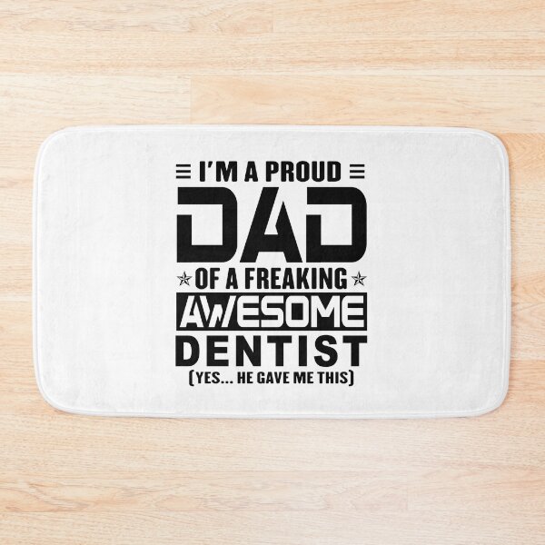 Item preview, I’m A Proud Dad Of A Freaking Awesome dentist, Funny Dad Shirt, Dad Of dentist Shirt, Dad Gifts, Christmas Gifts For Dad designed and sold by xlnv.