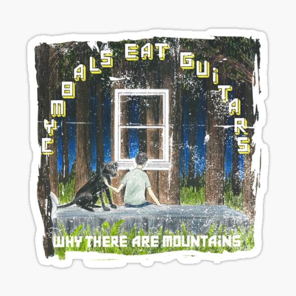 "Cymbals Eat Guitars Why There Are Mountains Classic" Sticker for Sale