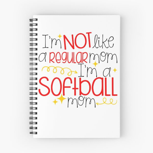 Item preview, I'm Not Like A Regular Mom I'm A Softball Mom designed and sold by adametzb.