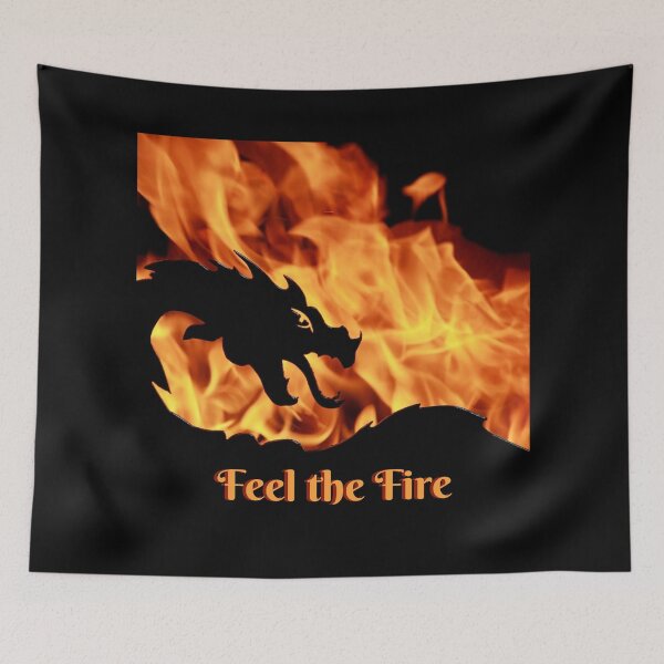 Item preview, Feel the Fire Dragon designed and sold by PapitosPlace.
