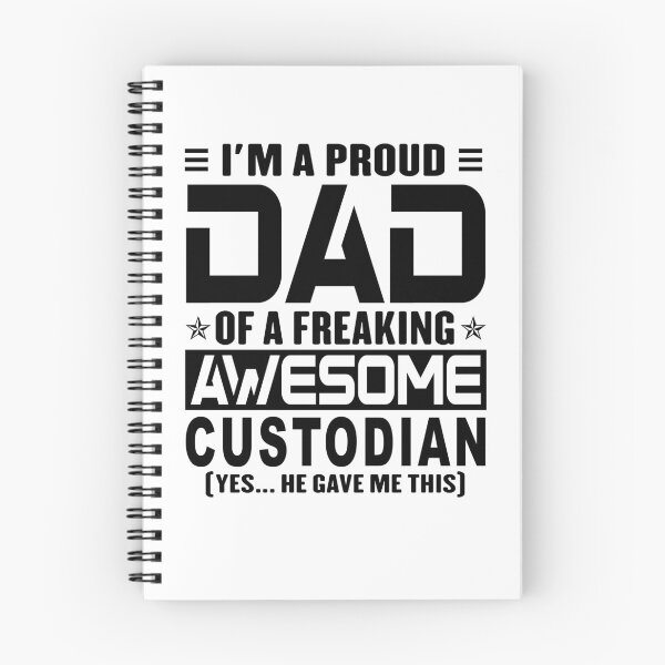 Item preview, I’m A Proud Dad Of A Freaking Awesome custodian, Funny Dad Shirt, Dad Of custodian Shirt, Dad Gifts, Christmas Gifts For Dad designed and sold by xlnv.
