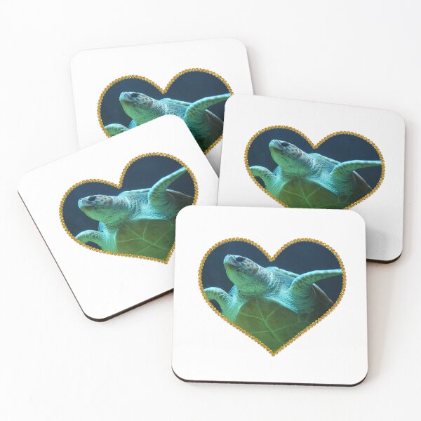 Item preview, Sea Turtle Heart - I Love Sea Turtles designed and sold by silviaol.