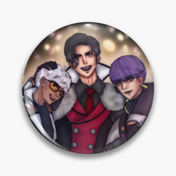 Item preview, Mammon, Lucifer and Levi - Obey Me! designed and sold by riddlemesofia.