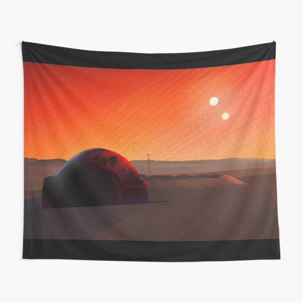 Vista previa del artículo con la obra «Tatooine», diseñado y vendido por Love-Ina.