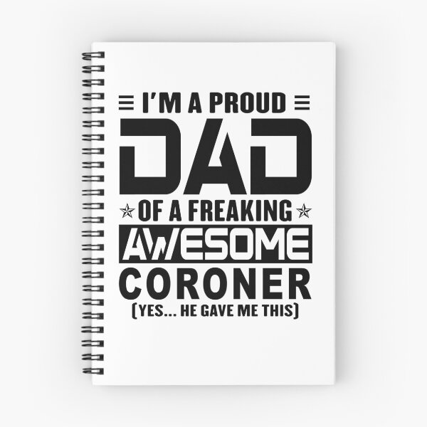 Item preview, I’m A Proud Dad Of A Freaking Awesome coroner, Funny Dad Shirt, Dad Of coroner Shirt, Dad Gifts, Christmas Gifts For Dad designed and sold by xlnv.