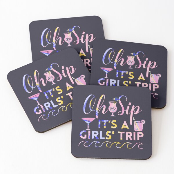 Item preview, Oh Sip It's A Girls' Trip designed and sold by SunfullyYours.