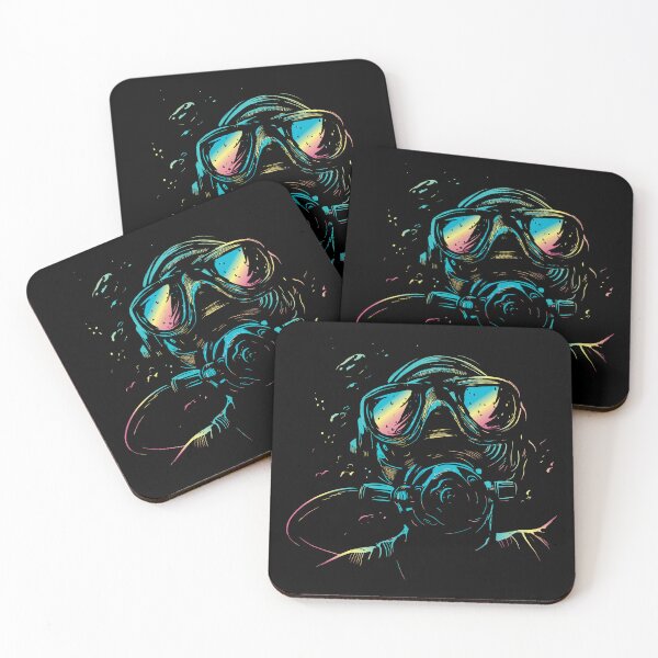 Item preview, Diver Retro Rainbow designed and sold by infleims.