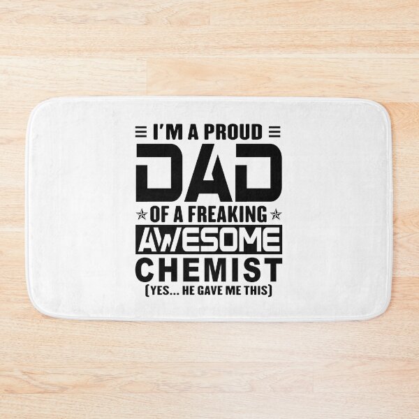 Item preview, I’m A Proud Dad Of A Freaking Awesome chemist, Funny Dad Shirt, Dad Of chemist Shirt, Dad Gifts, Christmas Gifts For Dad designed and sold by xlnv.