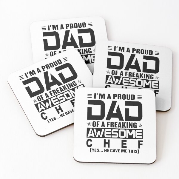 Item preview, I’m A Proud Dad Of A Freaking Awesome chef, Funny Dad Shirt, Dad Of chef Shirt, Dad Gifts, Christmas Gifts For Dad designed and sold by xlnv.